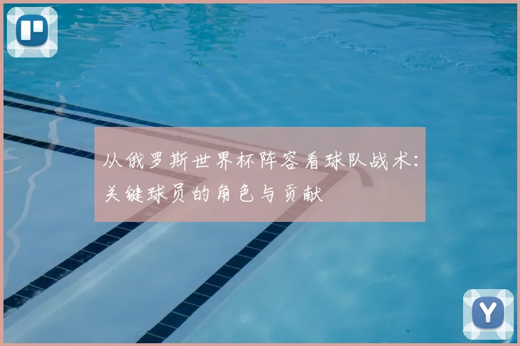 从俄罗斯世界杯阵容看球队战术:关键球员的角色与贡献